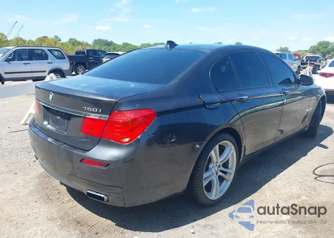 2012 BMW 750I z USA, uszkodzony, nr VIN WBAKA8C58CDX01276